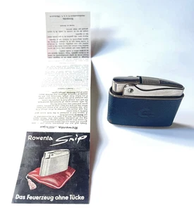Antiguo mechero de gasolina ROWENTA SNIP con logotipo COLORA en orig. Caja + instrucciones - Imagen 1 de 9