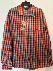 Jockey Outdoor by Luke Bryan Hemd Herren 3XL rot kariert langarm Knopfleiste - Bild 1 von 11