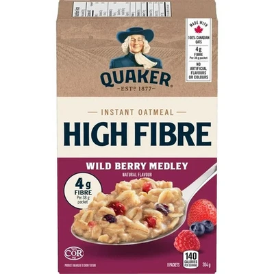 Avena Instantánea Triple Berry Alta Proteína Quaker, 304g - Envío Gratis Foto 1 de 2