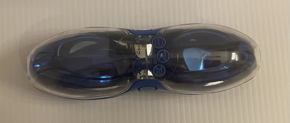 Óculos de natação ajustável Surf Club ajuste fácil - Proteção UV - Azul - Imagem 1 de 4