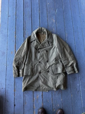 Chaqueta Jeep Mackinaw Segunda Guerra Mundial Abrigo Talla 36 Foto 1 de 4