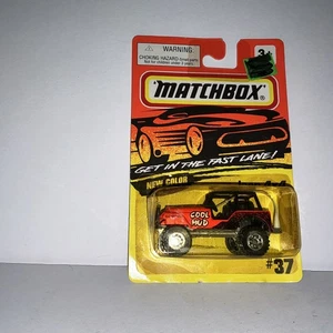 Matchbox Jeep 4x4 Cool Mud #37 (2) - Picture 1 of 6