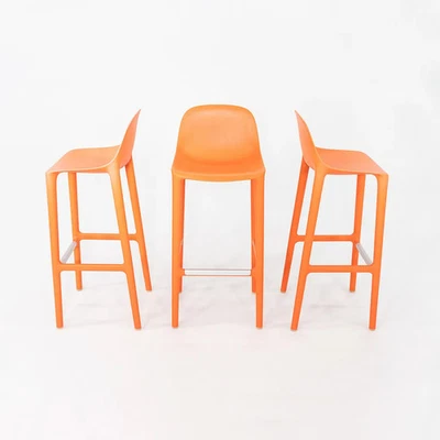 2020s Philippe Starck for Emeco Broom Bar Stool Plastic and Wood Fibers 8x Avail - Image 1 of 4