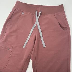 Figs Scrub Zamora Jogger Cargo Pants Women XS Nurse Mauve Technical Collection - Picture 1 of 8
