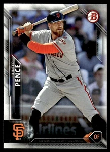 2016 Bowman Hunter Pence San Francisco Giants #116 - Picture 1 of 2