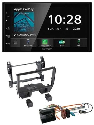 Kenwood Bluetooth MP3 DAB USB 2DIN Autoradio für Citroen C3 2010-2016 DS3 ab 201 - Bild 1 von 4