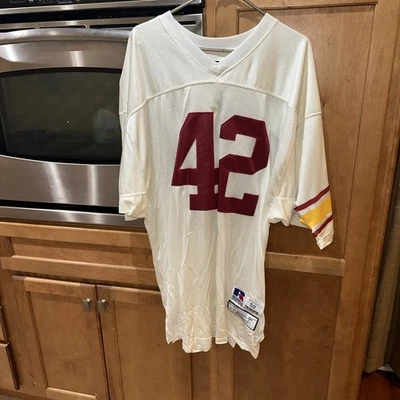 Rare Football Jersey USC university  ( Ronnie Lott ) SZ 52 Russell Athletic - Image 1 of 4