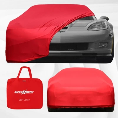 UV Protection Inner Lining Universal Full Car Cover Dust Proof US Indoor Outdoor - Image 1 of 4