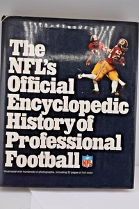 VINTAGE - 1973 The NFL's Official Encyclopedia History of Professional Football - Picture 1 of 4