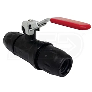 NEW Transair 1"(25mm) Push-to-Connect Lockable Double Female Ball Valve E110B2 - Picture 1 of 1