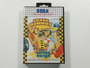 CRASH DUMMIES SEGA MASTER SYSTEM (MS) EURO (COMPLETE - VERY GOOD CONDITION) - Picture 1 of 6