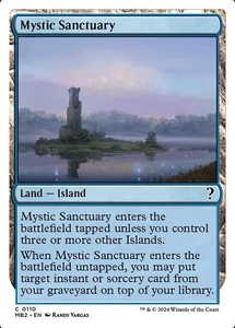 Mystic Sanctuary x1 1x Mystery Booster 2 White Border NM MTG - Picture 1 of 1