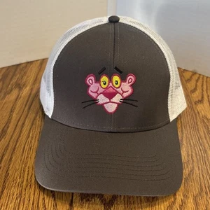 Pink Panther Owens Corning Hat Cap Adult Snapback Gray/ White Embroidered NWT - Picture 1 of 10