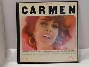 PIERRE MICHEL LE CONTE bizet carmen 3 LP VG+ SC 6035 Vinyl Epic 1st Press Mono - Picture 1 of 4