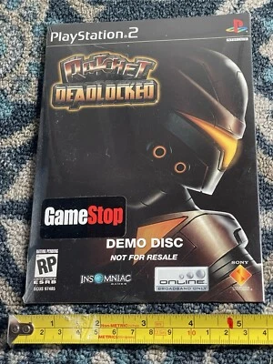 Ratchet: Deadlocked (Sony PlayStation 2, 2005) Factory Sealed Demo Disc - Image 1 of 2