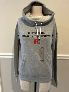Nike Sportswear Womens Funnel-Neck Hoodie Sz Small Rutgers NWT - Picture 1 of 6