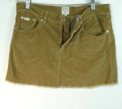 Xoxo Jeans Mujer Marrón Pana Calce Regular Recto Y Falda Lápiz Talla 5/6 Foto 1 de 4