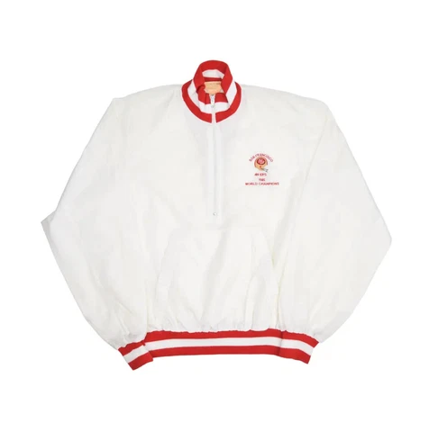 Vintage San Fancisco 49ers Bomber Jacket Mens S 1985 Super Bowl Champions Logo 7 Cover