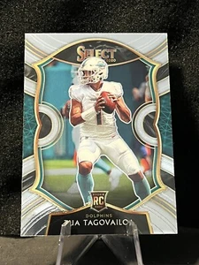 2020 Panini Select Tua Tagovailoa Concourse Rookie Card RC #45 Miami Dolphins - Picture 1 of 1