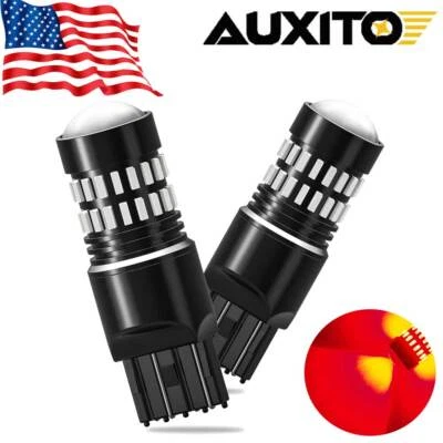 Bombilla LED de freno de parada para Acura TSX 2004-2014 7444 7440 7443 W21W flash ROJO Foto 1 de 4