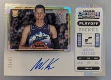 Walker Kessler 2022-23 Contenders Playoff Ticket Auto On Card 21/99