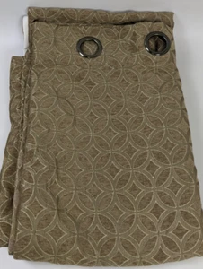 Par de Cortinas Blackout Ojal Superior Cortinas Térmicas Gruesas, 2 Marrón 84 x 50 - Imagen 1 de 10