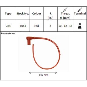 ATTACCO CANDELA NGK CR4 - Imagen 1 de 1