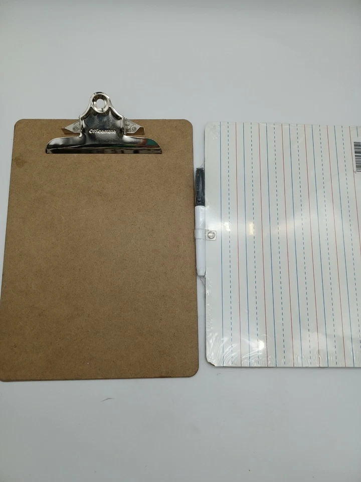 Small Portable Dry Erase Board + Clipboard - Image 1 of 1