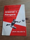 Arsenal v Rangers (Jack Kelsey testimonial prog) 20/5/63 L9