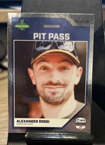 2024 Parkside Indycar Indy Car Alexander Rossi Pit Pass Foil Insert PP-AR - Picture 1 of 2