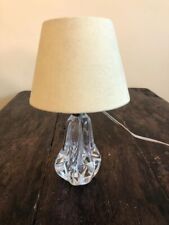 A French crystal table lamp for conversion 