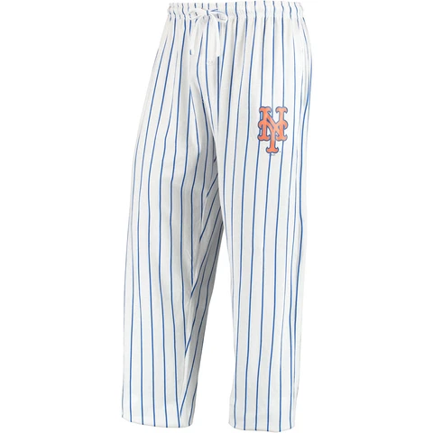 Men's Concepts Sport White/Royal New York Mets Vigor Lounge Pant Cover