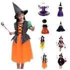 Clothes Halloween Witch Costume Kid's Halloween Costume  Dress Up