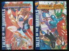 Tales of the Marvels Wonder Years Book #1 & 2 Set Plastic Covers 1995 VF/NM 9.0