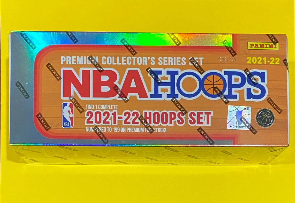 2021-22 Panini NBA Hoops Premium Box Set - 270 Cards (#/199) 1 Auto (#/10) 