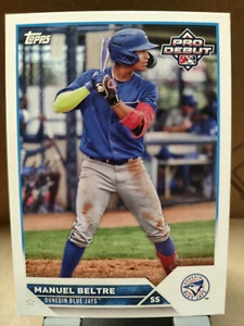 2023 Topps Pro Debüt #PD183 Handbuch Gürtel - Bild 1 von 2