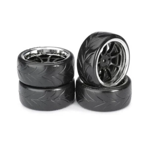 ABSIMA Jeu roues drift PROFILA chrome 1/10 - 2510044 - LOT DE 4 - Photo 1/1