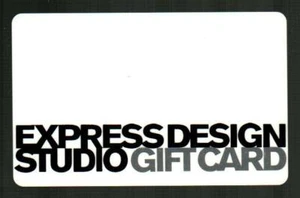 EXPRESS Design Studio ( 2005 ) Gift Card ( $0 ) - Picture 1 of 1