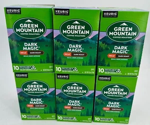 Cápsulas de café K-Cup Green Mountain Dark Magic Blend (6-10 quilates) 60 en total - Imagen 1 de 5