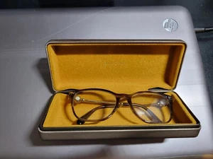 BVLGARI BV4202 Eyeglasses Brown Gradient Beige Frame w/ Case - Picture 1 of 9