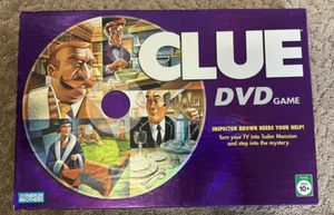 Clue DVD COMPLETE Parker Brothers 2006 Classic Detective Board Game Mystery - Picture 1 of 10