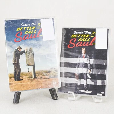 Better Call Saul Seasons 1 & 3 - Sealed DVD Sets from AMC Series - Image 1 of 3