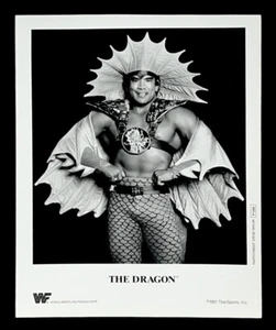 WWE RICKY STEAMBOAT P-046 OFFICIAL LICENSED ORIGINAL 8X10 PROMO PHOTO FROM 1991 - Picture 1 of 1