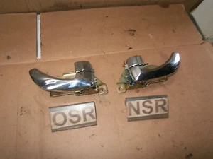 KIA SORENTO XS 2004 CHROME REAR INTERIOR DOOR HANDLES - Picture 1 of 1