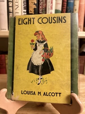 EIGHT COUSINS by Lousia May Alcott 1938 HC Whitman Publishing Vintage - Image 1 of 4