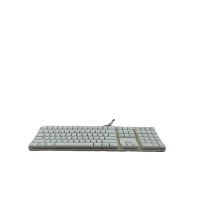 Apple Keyboard A1048 USB Wired w/ 2 USB Ports White OEM Apple TESTED WORKING - Image 1 of 4