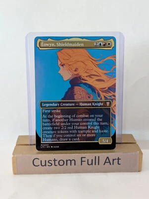 Eowyn, Shieldmaiden Foil Custom sticker on bulk MTG Commander - Image 1 of 2