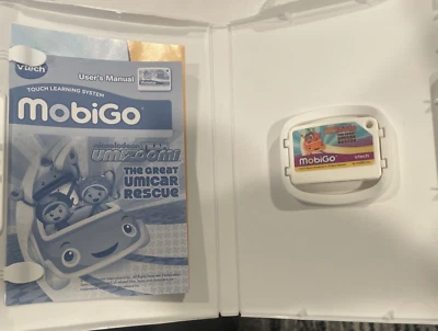 Vtech MobiGo Learning System Nickelodeon's Team Umizoom Numbers Age 3-5 TESTED - Image 1 of 2