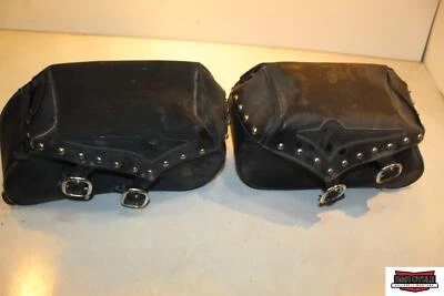 Kawasaki Vulcan VN900 2007 equipaje de carga lateral alforja compartimento bolsa Foto 1 de 4