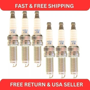 NGK Set of 6 Spark Plugs Copper Core Iridium For Acura MDX RLX TLX 3.5L V6 - Picture 1 of 3